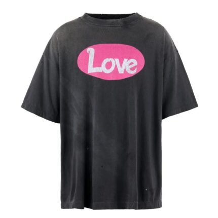 Black SAINT Mxxxxxx Love Very Raunchy Life Short Sleeve Tee