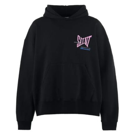 Black SAINT Mxxxxxx Ribon Saint Hoodie