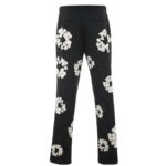 Black SAINT Mxxxxxx x DENIM TEARS Cotton Wreath Slacks