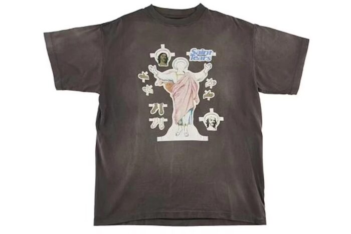 Black Saint Michael x Denim Tears Saint Tears Tee