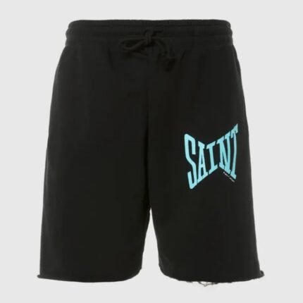Black Saint Mxxxxxx SATIN Logo Shorts