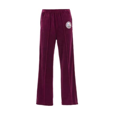 Burgundy Saint Mxxxxxx X Lastman Track Pants