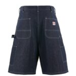 Rigid Blue Saint Mxxxxxx Denim Double Knee Short