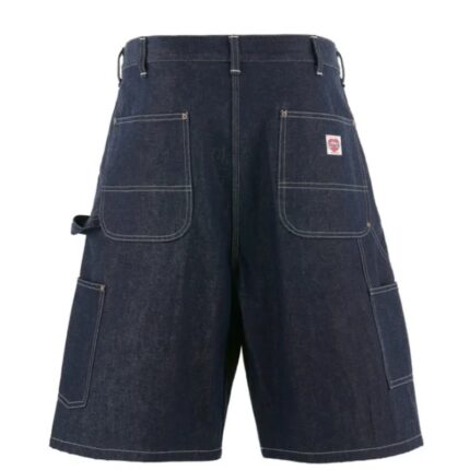 Rigid Blue Saint Mxxxxxx Denim Double Knee Short