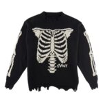Vintage Black Saint Mxxxxxx x VLONE Bone Knit Sweater
